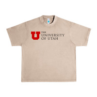 French Oak The University of Utah Urban Heavy Tee - linhVisuals