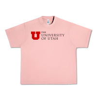 Salmon The University of Utah Urban Heavy Tee - linhVisuals