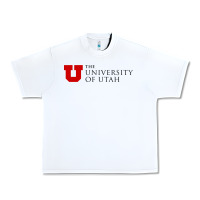 White The University of Utah Urban Heavy Tee - linhVisuals