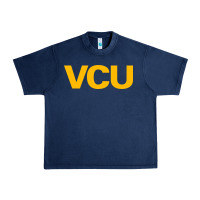 Navy Virginia Commonwealth University Urban Heavy Tee - linhVisuals
