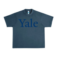 Midnight Navy Yale University Urban Heavy Tee - linhVisuals