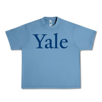 Pebble Blue Yale University Urban Heavy Tee - linhVisuals