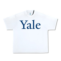 White Yale University Urban Heavy Tee - linhVisuals