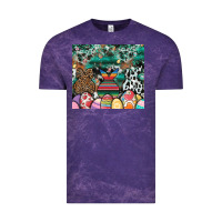 Cloud Purple easter Vintage Tee - CowhideDigitalArt