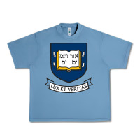 Pebble Blue Yale University Urban Heavy Tee - linhVisuals