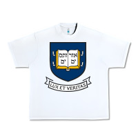 White Yale University Urban Heavy Tee - linhVisuals