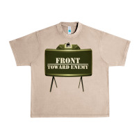 French Oak front toward enemy distressed claymore mine military Urban Heavy Tee - linhVisuals