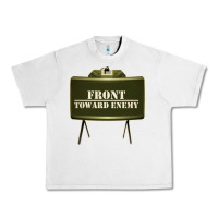 Lunar Rock front toward enemy distressed claymore mine military Urban Heavy Tee - linhVisuals