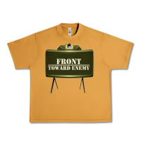 Peanut Butter front toward enemy distressed claymore mine military Urban Heavy Tee - linhVisuals