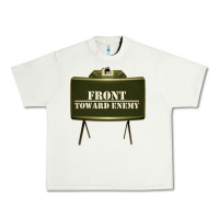 Pistachio front toward enemy distressed claymore mine military Urban Heavy Tee - linhVisuals