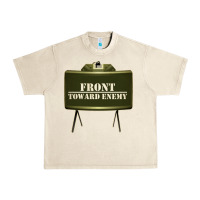 Sandshell front toward enemy distressed claymore mine military Urban Heavy Tee - linhVisuals