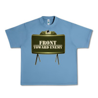 Pebble Blue front toward enemy distressed claymore mine military Urban Heavy Tee - linhVisuals