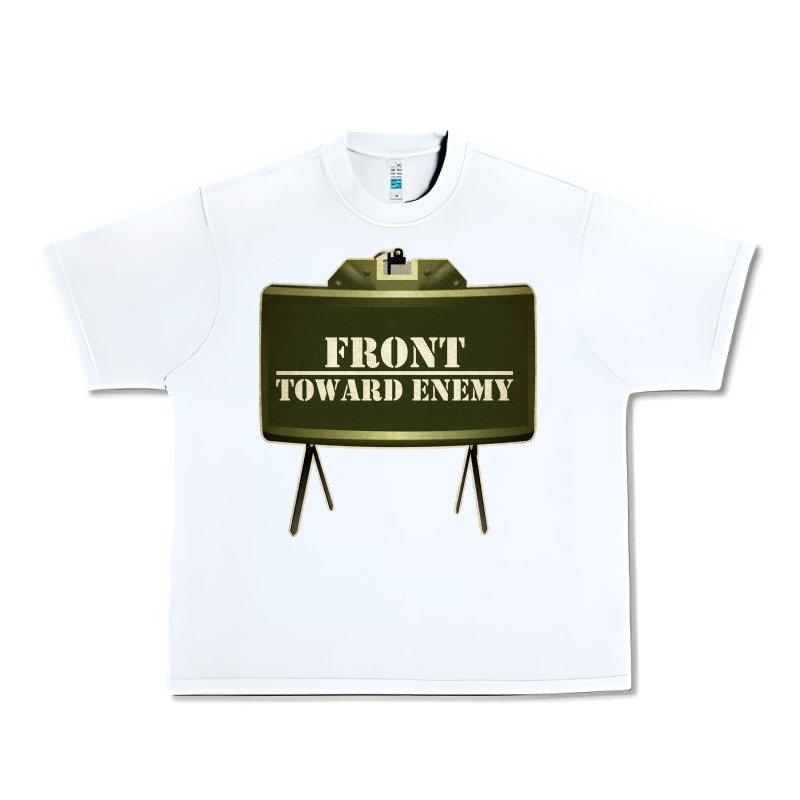 Front Toward Enemy Distressed Claymore Mine Military Urban Heavy Tee by linhVisuals | Teevron
