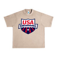 French Oak swimming team Urban Heavy Tee - linhVisuals