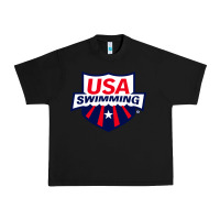 Black swimming team Urban Heavy Tee - linhVisuals
