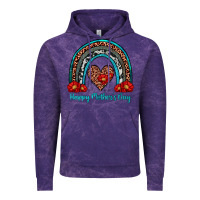 Cloud Purple happy mother's day rainbow Vintage Hoodie - Artiststas