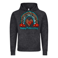 Vintage Black happy mother's day rainbow Vintage Hoodie - Artiststas