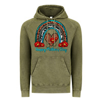 Vintage Olive happy mother's day rainbow Vintage Hoodie - Artiststas