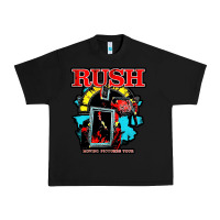 Black RUSH MUSIC Urban Heavy Tee - linhVisuals