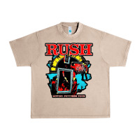 French Oak RUSH MUSIC Urban Heavy Tee - linhVisuals