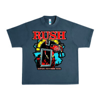 Midnight Navy RUSH MUSIC Urban Heavy Tee - linhVisuals