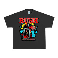 Pigment Black RUSH MUSIC Urban Heavy Tee - linhVisuals