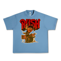 Pebble Blue rush neil 10 Urban Heavy Tee - linhVisuals