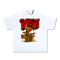 White rush neil 10 Urban Heavy Tee - linhVisuals