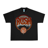 Black RUSH TOUR Urban Heavy Tee - linhVisuals