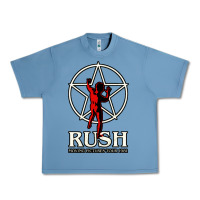 Pebble Blue rush TOUR 1981 Urban Heavy Tee - linhVisuals