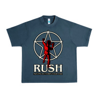 Midnight Navy rush TOUR 1981 Urban Heavy Tee - linhVisuals