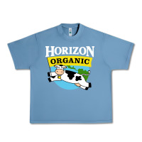 Pebble Blue horizon organic milk Urban Heavy Tee - linhVisuals