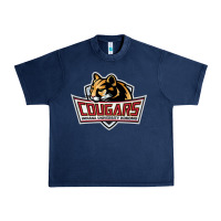 Navy cougars, kokomo education Urban Heavy Tee - linhVisuals