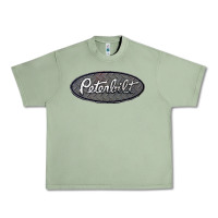 Oil Green Peterbilt Trucks Urban Heavy Tee - linhVisuals