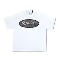 White Peterbilt Trucks Urban Heavy Tee - linhVisuals