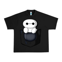 Black baymax in pocket [tb] Urban Heavy Tee - linhVisuals
