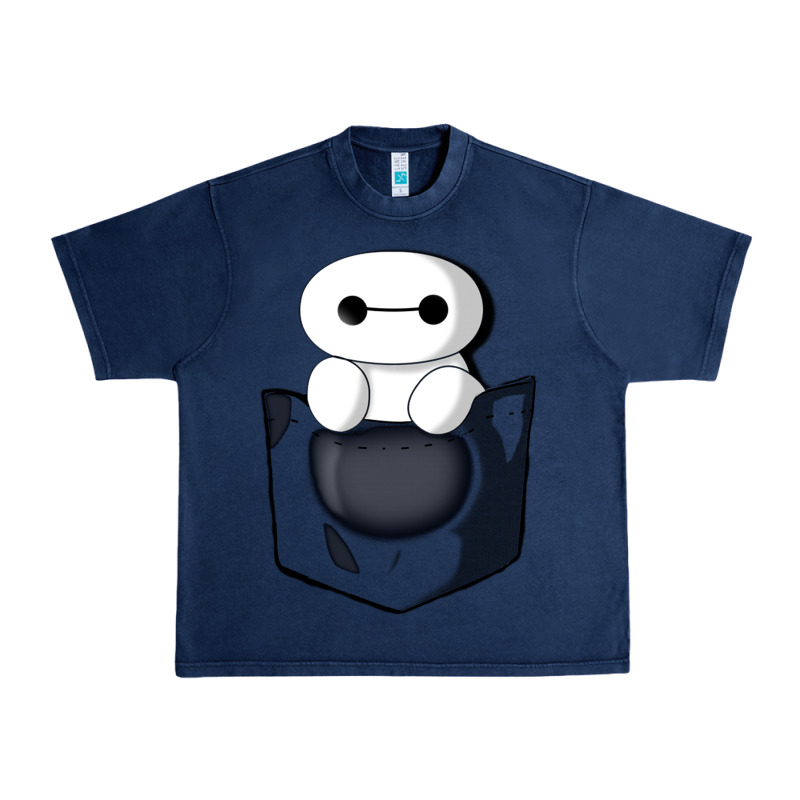 Baymax In Pocket [tb] Urban Heavy Tee by linhVisuals | Teevron
