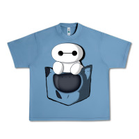 Pebble Blue baymax in pocket [tb] Urban Heavy Tee - linhVisuals
