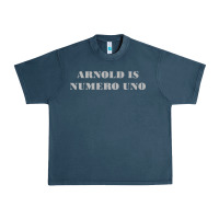 Midnight Navy arnold is numero uno Urban Heavy Tee - linhVisuals