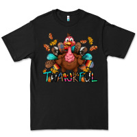 Black Thankful Premium Tee - BundleAndBundleShop