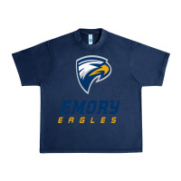 Navy emory eagles Urban Heavy Tee - linhVisuals
