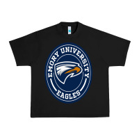 Black emory eagles Urban Heavy Tee - linhVisuals