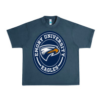 Midnight Navy emory eagles Urban Heavy Tee - linhVisuals