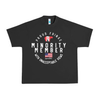 Pigment Black proud member of small fringe minority with unacceptable view t shirt Urban Heavy Tee - linhVisuals