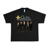 Black Celtic Thunder Urban Heavy Tee - linhVisuals