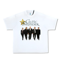 White Celtic Thunder Urban Heavy Tee - linhVisuals