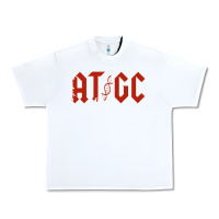 White atgc funny science Urban Heavy Tee - linhVisuals