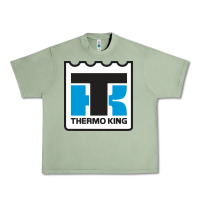 Oil Green thermo king Urban Heavy Tee - linhVisuals