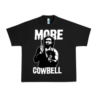 Black more cowbell Urban Heavy Tee - linhVisuals