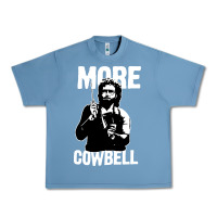 Pebble Blue more cowbell Urban Heavy Tee - linhVisuals